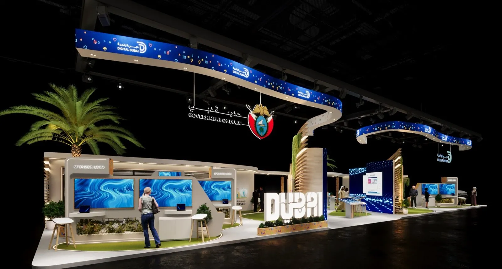 Digital Dubai(迪拜数字政府) — GITEX Europe 2025 · 柏林 · 342 平米