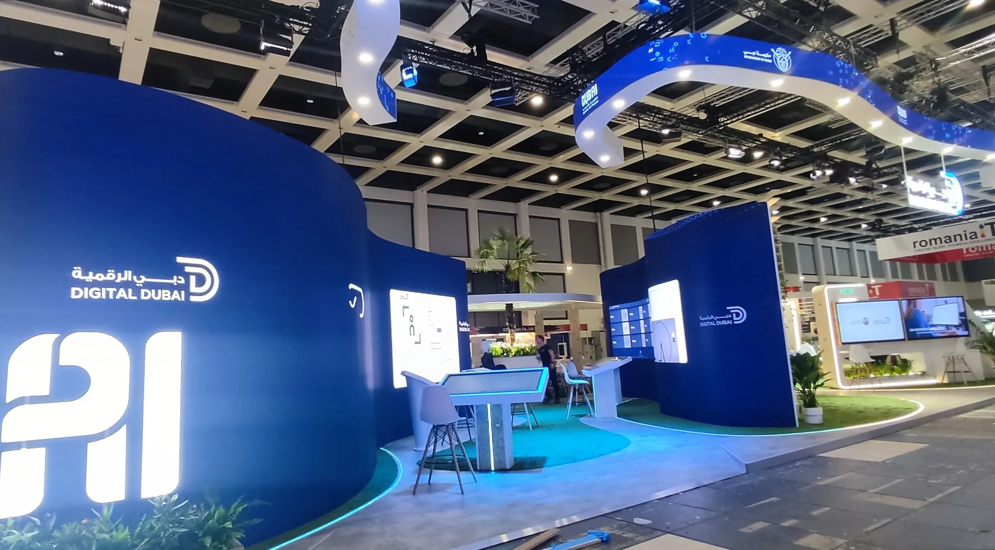 Digital Dubai(迪拜数字政府) — GITEX Europe 2025 · 柏林 · 342 平米