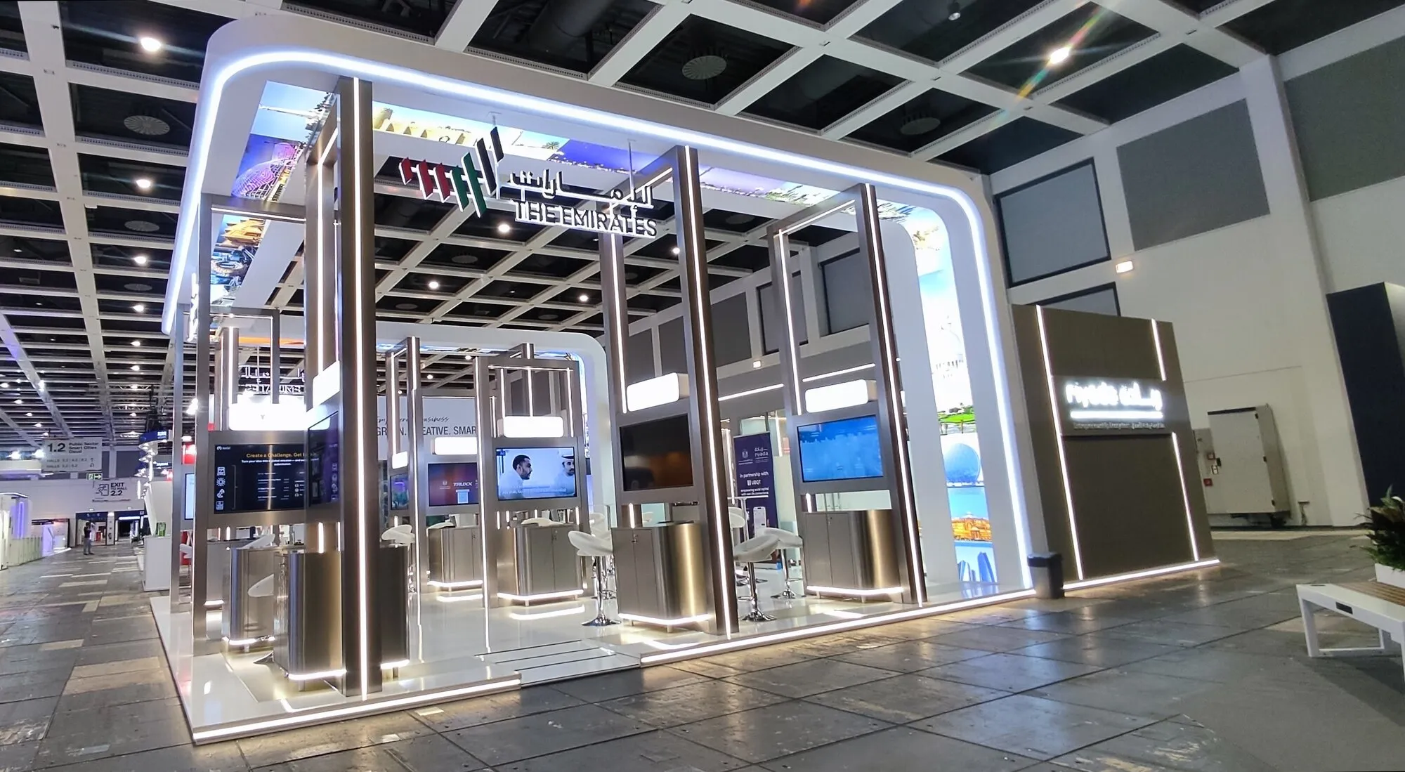 阿联酋经济部 — GITEX Europe 2025 · 柏林 · 120 平米