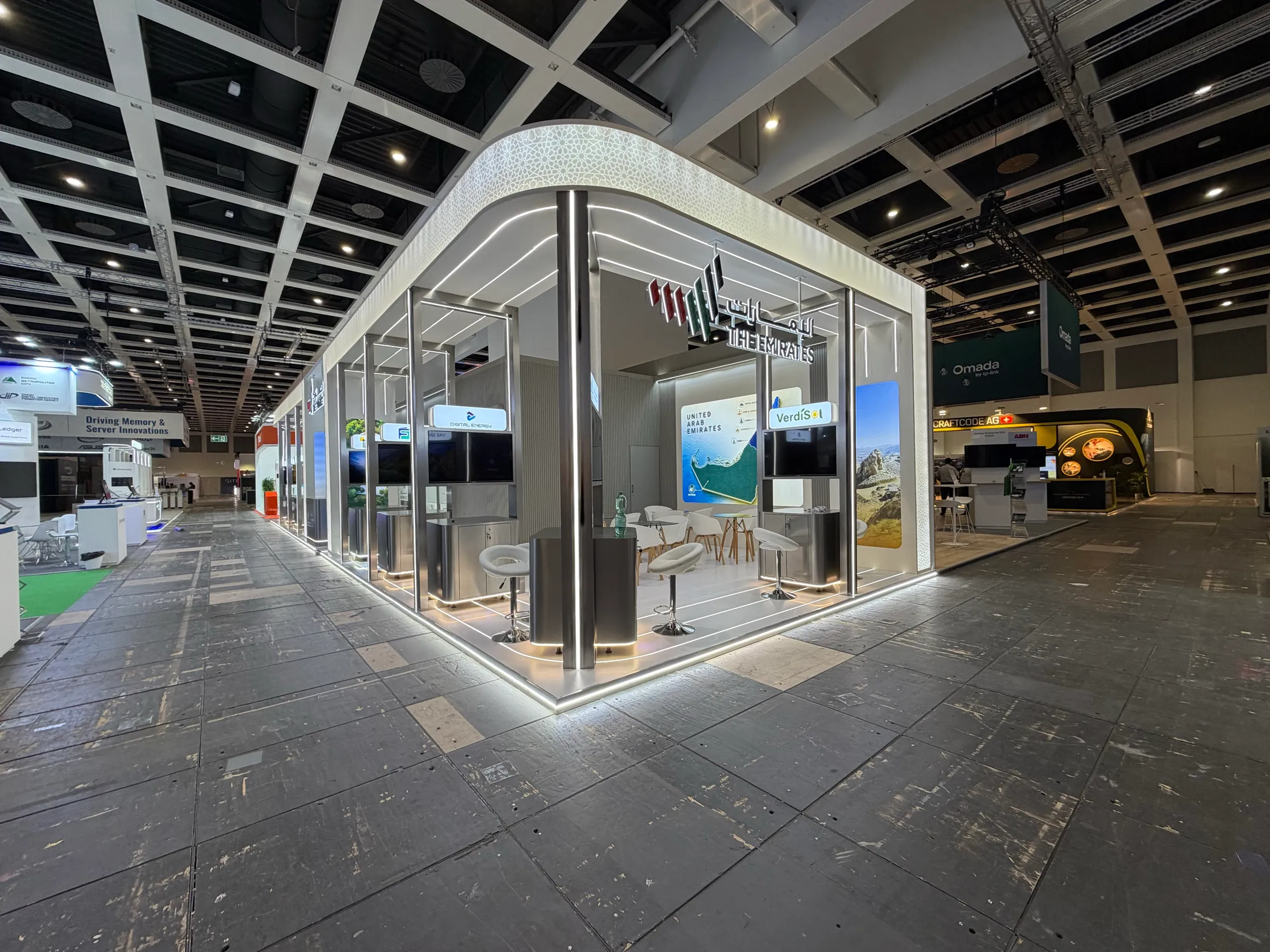 阿联酋经济部 — GITEX Europe 2026 · 柏林 · 123 平米