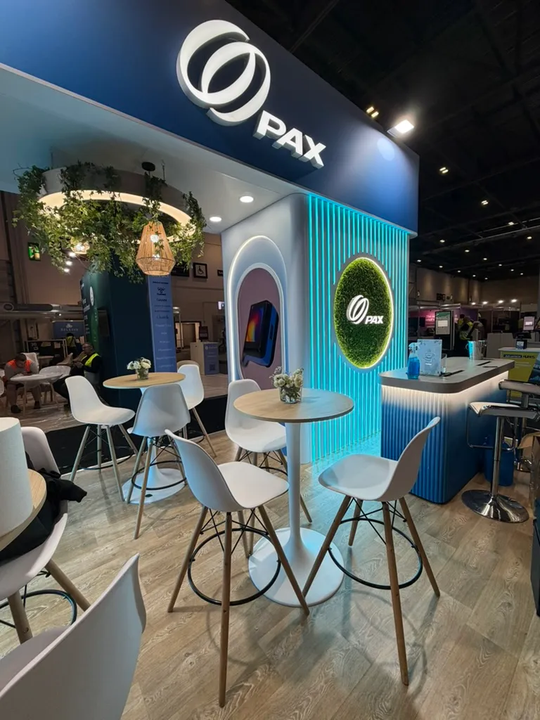 PAX Technology(百富) — Retail Technology Show · 伦敦 · 48 平米