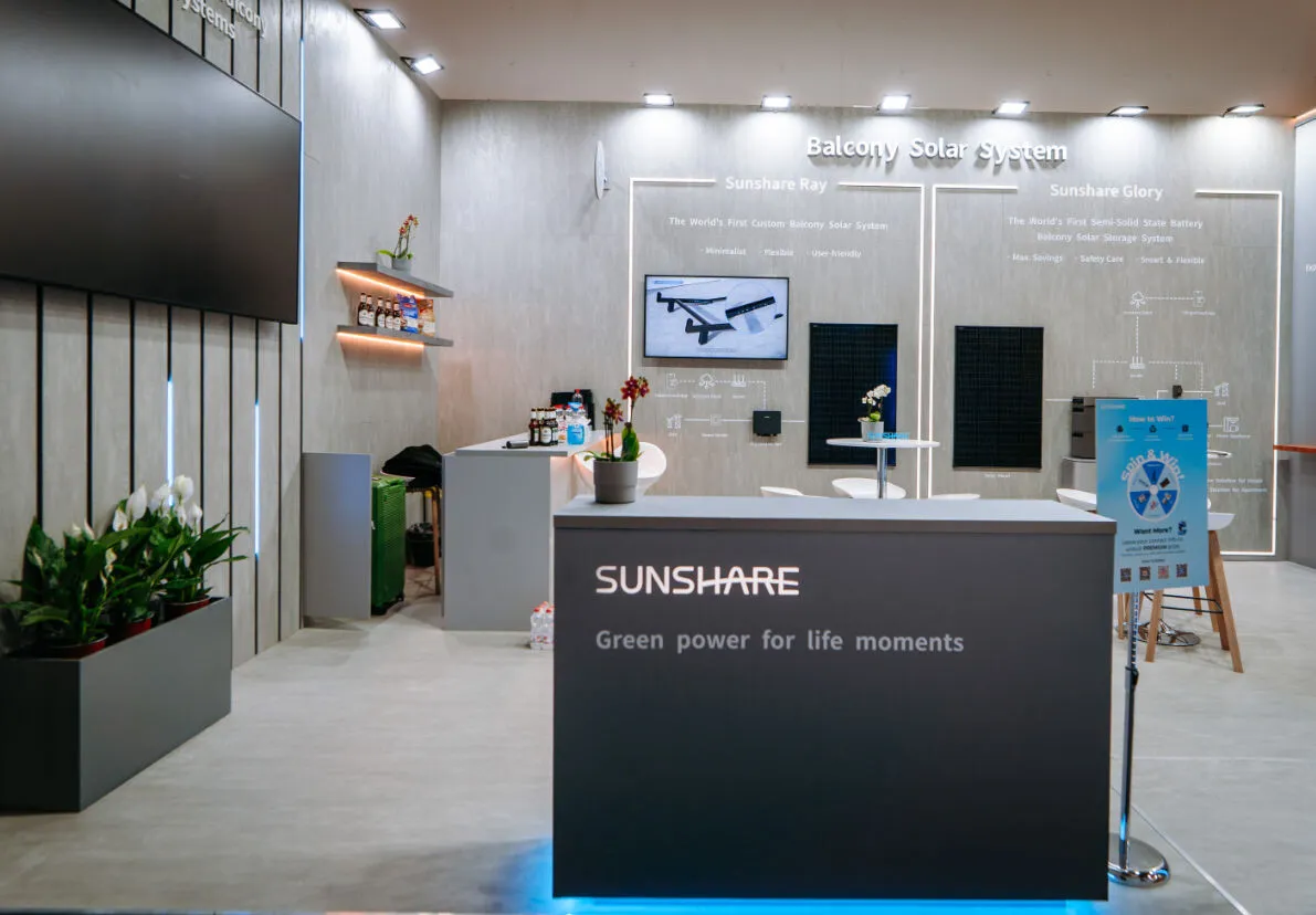SUNSHARE — Intersolar 2025 · 慕尼黑 · 70 平米