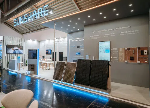 SUNSHARE — Intersolar 2025 · 慕尼黑 · 70 平米