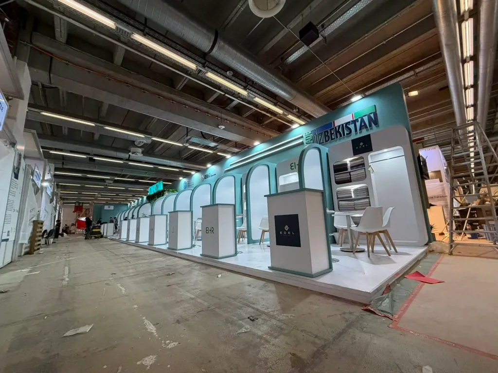 乌兹别克斯坦国家展团 — Heimtextil 2026 · 法兰克福 · 132 平米