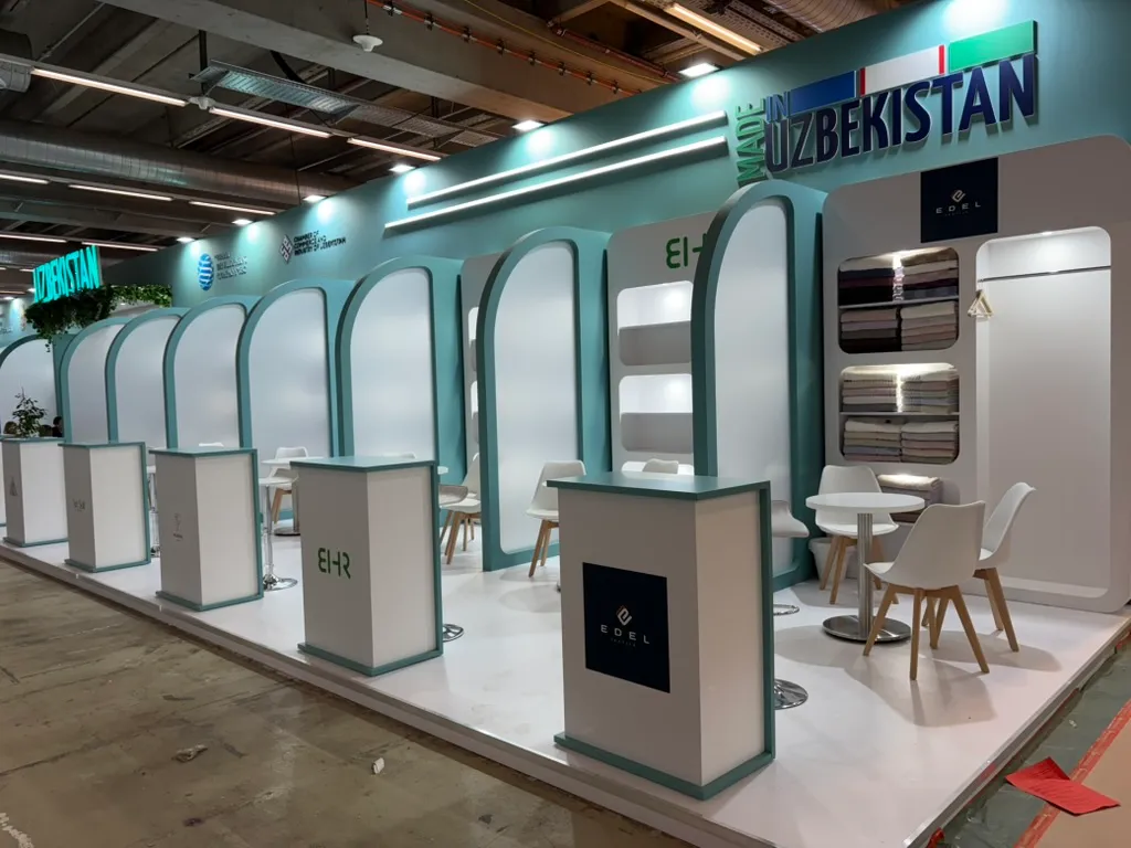 乌兹别克斯坦国家展团 — Heimtextil 2026 · 法兰克福 · 132 平米